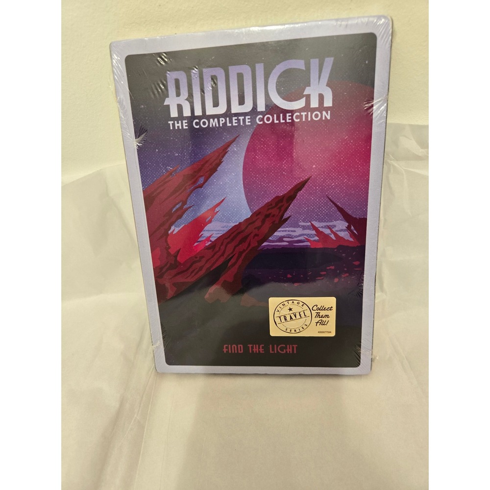 Riddick The Complete Collection DVD Movie Box Set Vin Diesel Pitch Black Chronic